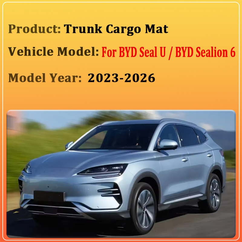 Car Rear Trunk Mats For BYD Se - đánh giá và giá Leather Cleaner Interior