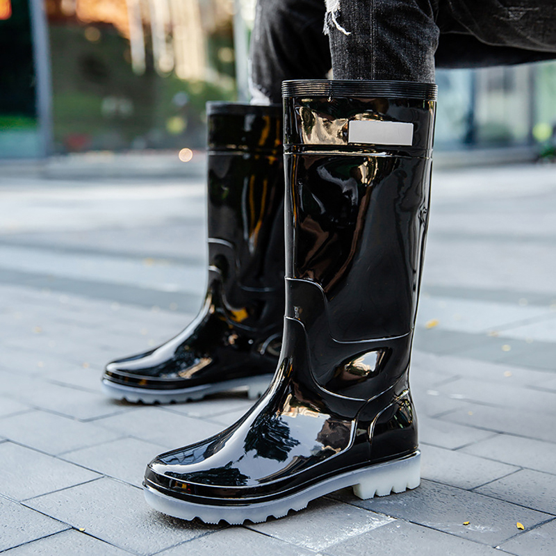New Men Rain Boots High Rain B - đánh giá và giá Car Shampoo Ph