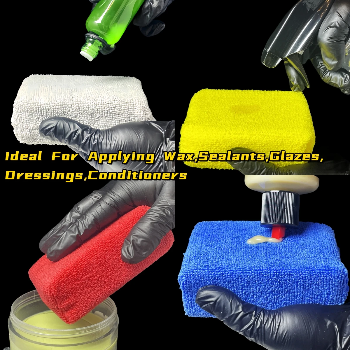 8Pcs Microfiber Car Wax Applic - đánh giá và giá Wax Applicator Pad