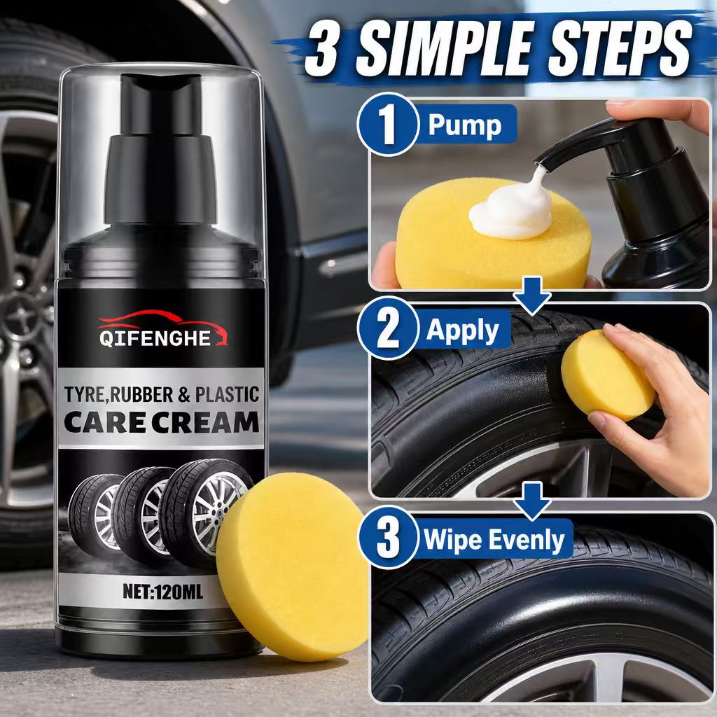 Tyre Rubber Plastic Care Cream - đánh giá và giá Trim Restorer Plastic