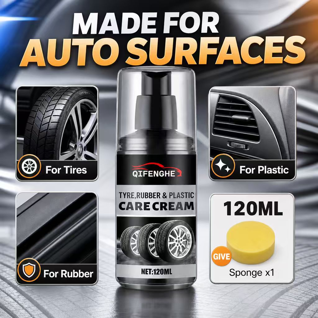 Tyre Rubber Plastic Care Cream - đánh giá và giá Trim Restorer Plastic