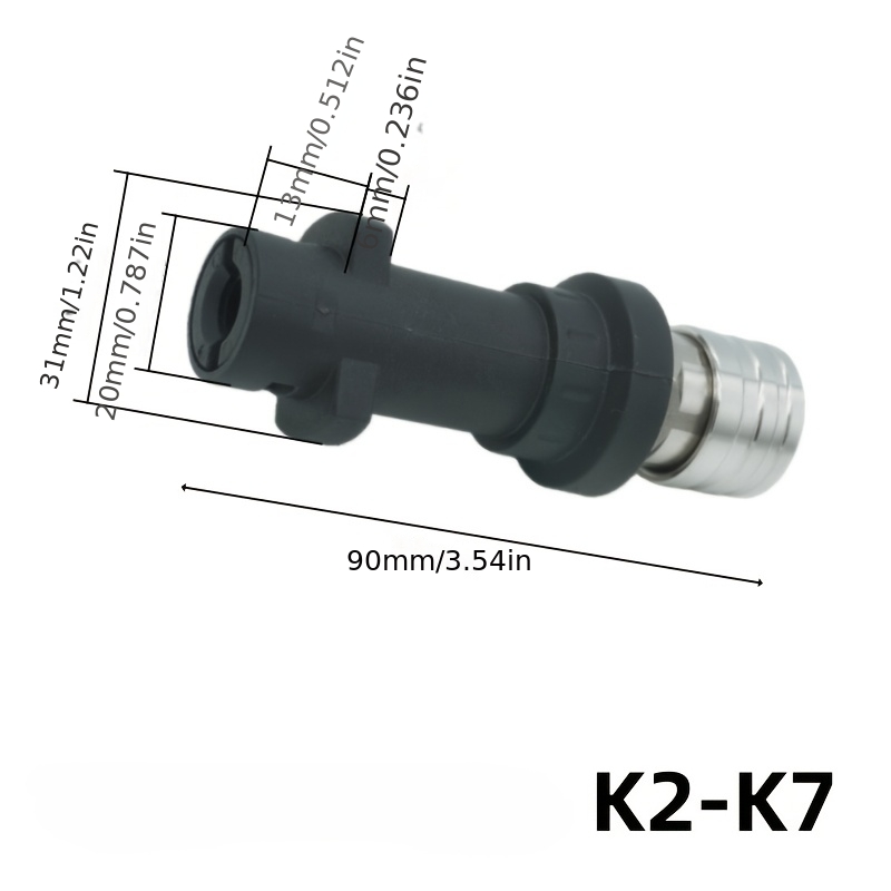 K2-K7 Pressure Washer Adapter  - đánh giá và giá Foam Cannon Car Wash