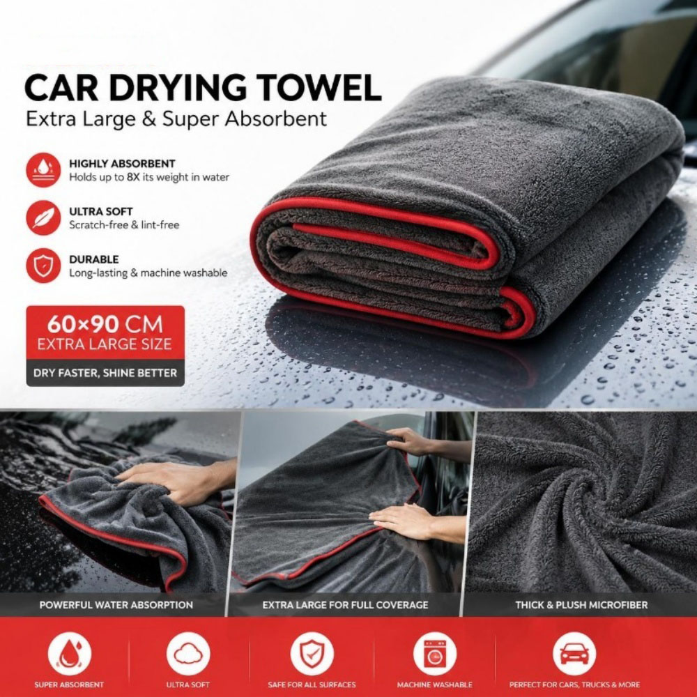 Ultra Absorbent Car Towel XXL  - đánh giá và giá Microfiber Towel Detailing