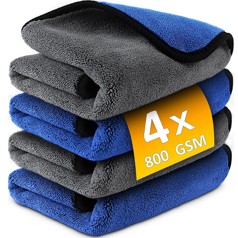 1-4pcs Soft Microfiber Car Was - đánh giá và giá Microfiber Towel Detailing