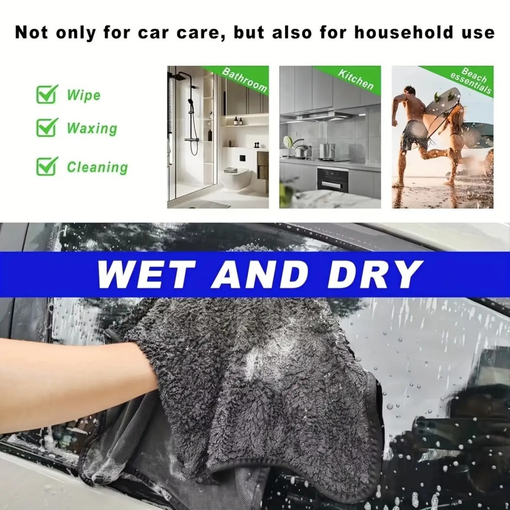 Ultra Absorbent Car Towel 400G - đánh giá và giá Microfiber Towel Detailing