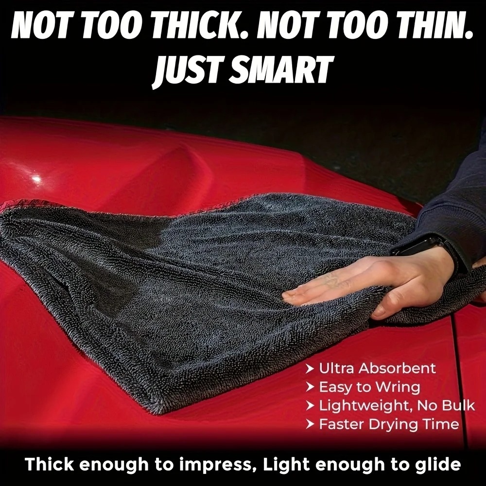 Ultra Absorbent Car Towel 400G - đánh giá và giá Microfiber Towel Detailing