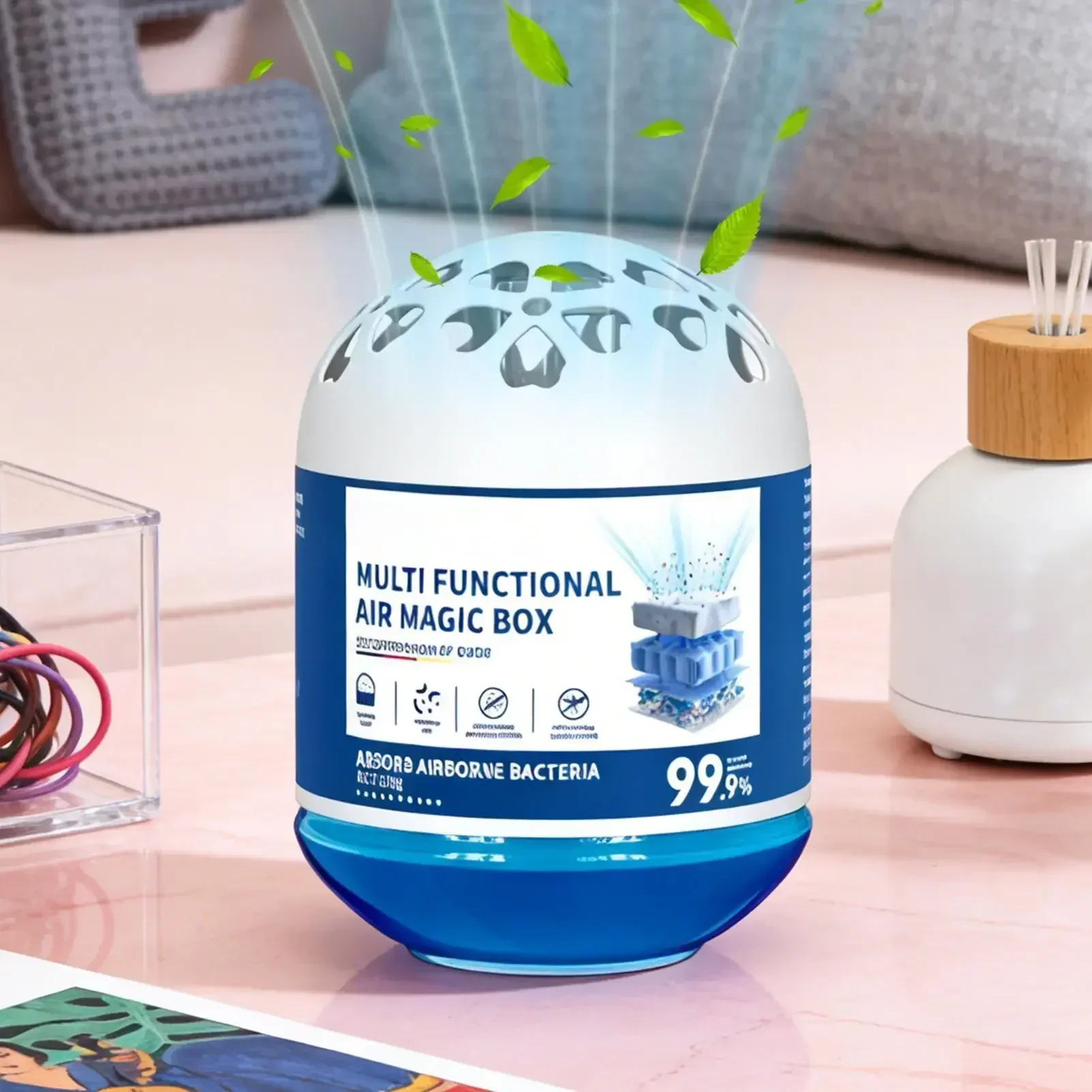 1/2/4PC Natural Air Purifying  - đánh giá và giá Odor Eliminator Car
